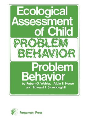 cover image of Ecological Assessment of Child Problem Behavior